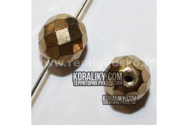 (STKB23980_90215-12) Скляні бусини круглі грановані розмір  12 мм