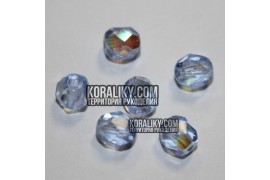 (STKB30020_28701-08) Скляні бусини круглі грановані розмір 8мм