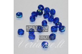 (STKB30060_28701-06) Скляні бусини круглі грановані розмір 6мм