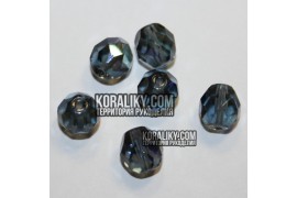 (STKB30320_28701-08) Скляні бусини круглі грановані розмір 08 мм