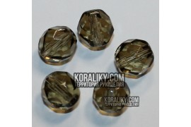 (STKB40010-08) Скляні бусини круглі грановані розмір  08 мм