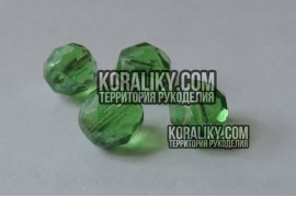(STKB50010_14400-08) Скляні бусини круглі грановані розмір 8мм