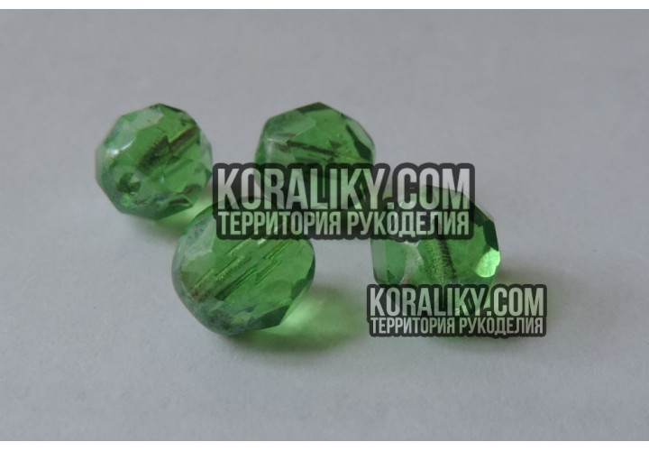 (STKB50010_14400-08) Скляні бусини круглі грановані розмір 8мм
