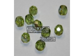 (STKB50220_28701-04) Скляні бусини круглі грановані розмір 4 мм