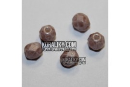 (STKB56912-04) Скляні бусини круглі грановані розмір 4 мм