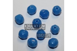 (STKB62010-06) Скляні бусини круглі грановані розмір 6мм