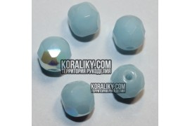 (STKB63000_28701-06) Скляні бусини круглі грановані розмір 6мм
