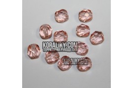 (STKB70110-06) Скляні бусини круглі грановані розмір 6мм