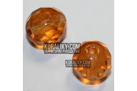 (STKB70990-10) Скляні бусини круглі грановані розмір 10 мм