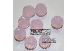 (STKB71200-14) Скляні бусини круглі грановані розмір  14 мм