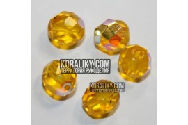 (STKB80030_28701-08) Скляні бусини круглі грановані розмір 08 мм