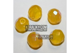 (STKB80030_28701-10) Скляні бусини круглі грановані розмір 10 мм