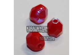 (STKB93190_28701-06) Скляні бусини круглі грановані розмір 6мм