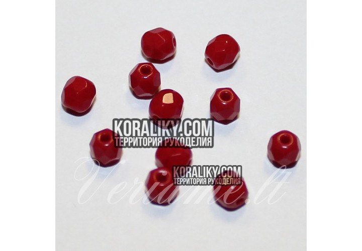 (STKB93210-08) Скляні бусини круглі грановані розмір 08 мм