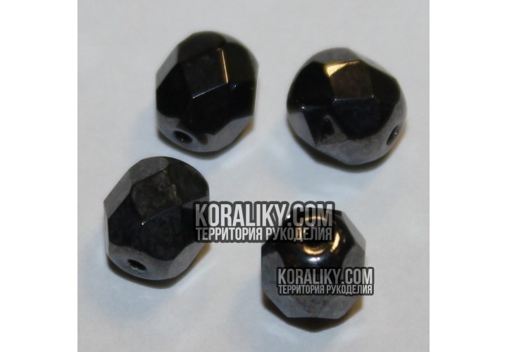 (stkb23980_14400-03) Скляні бусини круглі грановані розмір 3мм