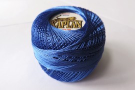 MSL0820 Ирис нитки полиэстеровые KAPLAN, цвет синий