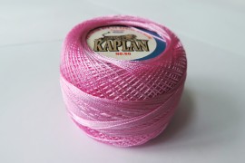 MSL0604 Ірис нитки поліестерові KAPLAN, колір рожевий