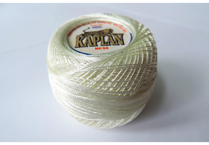 MSL0749 Ирис нитки полиэстеровые KAPLAN, цвет бежевый