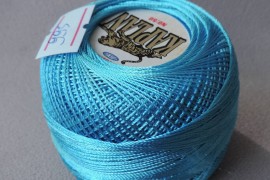 MSL0995 Ірис нитки поліестерові KAPLAN, колір блакитний